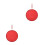 2Pièces Grille Anti-Éclaboussures Silicone Rouge Usage Cuisine 6
