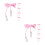 10Pièces Clips Mitaines Bébé Nylon Rose Lanière Cou 8