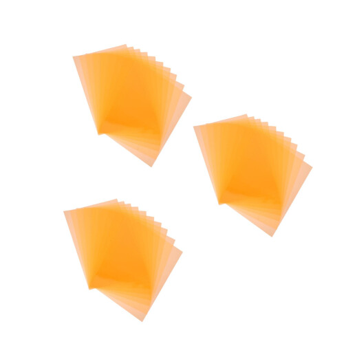 30Pièces Plastiques PVC Orange Pour Présentation Bricolage 2