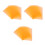 30Pièces Plastiques PVC Orange Pour Présentation Bricolage 7