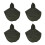 4Pièces Cape À Médiévale Vert Olive, Design Unique Et Durable 9