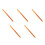 5Pcs Multipurpose Wooden Hammer Handles Sturdy Grip Replacement Tools 6