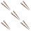 5Paires Outils Bois Multicolores Aiguilles Ouvertures 8