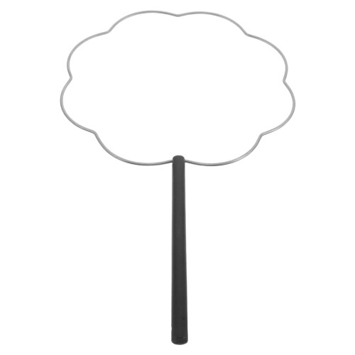 2Pièces Supports D'éventail En Fer Noir Facile À Assembler Pour DIY 1