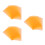 30Pièces Plastiques PVC Orange Pour Présentation Bricolage 8