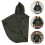 4Pièces Cape À Médiévale Vert Olive, Design Unique Et Durable 11
