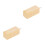 2Pièces Diffuseur Air Bois Beige Naturel Pour Aquarium Aquaculture 4