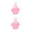 2Pièces Culottes Hygiéniques Coton Rose Adaptées Aux 6
