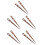 5Paires Outils Bois Multicolores Aiguilles Ouvertures 9