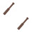 2Stk Holz Klangschalen Mallets Professionelle Klangverstärkung 4