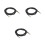 3Pièces Câble Audio Jack 3.5mm-6.35mm À Antibruit 6