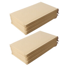 2Pièces Sacs D’expédition Bulles Auto-Scellants Beige Résistants