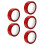 30Pièces Kit Accessoires Billard Mini Table Rouge Sac Pet 4