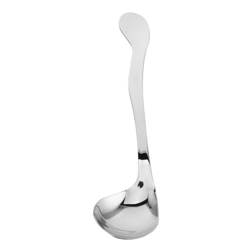 2Pcs Left-Handed Adaptive Angled Silver Spoons for Elderly Feeding 2