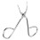 2Pièces Pince Sourcils Acier Inoxydable Argent Épilation 5