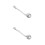 2Pcs Left-Handed Adaptive Angled Silver Spoons for Elderly Feeding 10