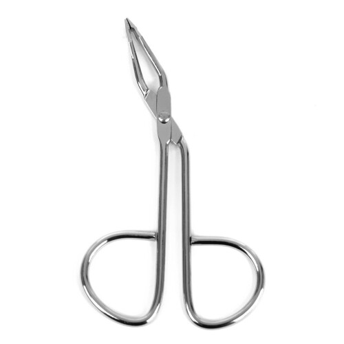 2Pièces Pince Sourcils Acier Inoxydable Argent Épilation 1