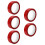 30Pièces Kit Accessoires Billard Mini Table Rouge Sac Pet 6