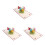 3Pcs Multi Color 3D Up with Flowers and Egg Patterns 5