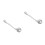 2Pcs Left-Handed Adaptive Angled Silver Spoons for Elderly Feeding 8