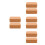 8Pcs Small Brown Cork Punch Pads Versatile Craft Project Supplies 5
