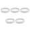 5Pcs White Acrylic LED Channel Diffuser Strip for Home Soft Lighting 10