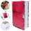 3Pièces Notebook Rose Sequins Réversibles Et Pour Fille 10