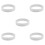 5Pcs White Acrylic LED Channel Diffuser Strip for Home Soft Lighting 4