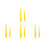 8Pcs Yellow PP Paint Mixing Sticks Manual Stirring Tools for Home Use 10