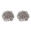 200Pcs Silver Metal Studs Rivets Square Spikes for Punk Crafts 9