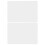 10Pcs White Dry Erase Boards Small Plastic Whiteboards for Office Use 2