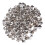 200Pcs Silver Metal Studs Rivets Square Spikes for Punk Crafts 2