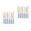 20Pcs Multi Metal Needle File Set Titanium Coated Precision Hand Tools 6