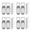 32Pcs Release Latch Metal Buckle Lock for Home Buckets 6