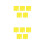 10Pcs Yellow Cutting Pad Set Strong Flexible Mats for Machine Use 10