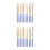 20Pcs Multi Metal Needle File Set Titanium Coated Precision Hand Tools 7