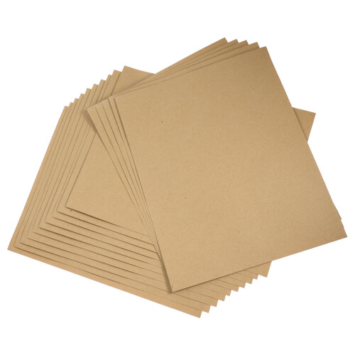 5Pcs Braille Learning Sheets Khaki Paper for Blind Writing Supplies