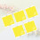 10Pcs Yellow Cutting Pad Set Strong Flexible Mats for Machine Use 5