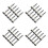 40Pcs Smooth Writing Secure Desk Pen with Chain and Base Mount 4