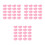 60Pcs Hemp Material Pink Bird Nests for Easter and Table Decor 8