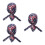 3Pcs Adjustable Welder Caps for Men Flame Resistant Cotton 6