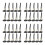 40Pcs Smooth Writing Secure Desk Pen with Chain and Base Mount 8