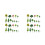 110Pcs Durable Plastic DIY Tree Props Assorted Color Landscape Models 9