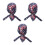 3Pcs Adjustable Welder Caps for Men Flame Resistant Cotton 9