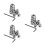24Pcs Carbon Steel Drill Stop Collars Silver for Woodworking Precision 6