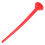 3Pcs Red ABS Caulking Nozzle Extension Soft Flexible Tool for Home Use 1