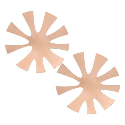 6Pcs Durable Metal V-Shape Nail Edge Trimmers Manicure 2