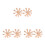 6Pcs Durable Metal V-Shape Nail Edge Trimmers Manicure 5