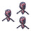 3Pcs Adjustable Welder Caps for Men Flame Resistant Cotton 7