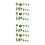 110Pcs Durable Plastic DIY Tree Props Assorted Color Landscape Models 7